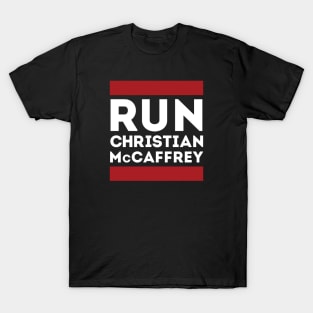 Run Christian McCaffrey T-Shirt